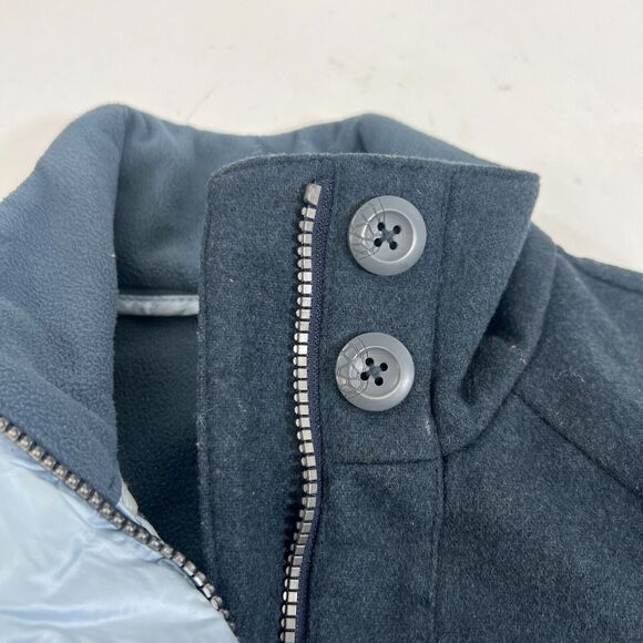 Stio Wool Blend Cashmere Blend Coat Jacket Women's Size Small Dark Gray - Picture 10 of 16